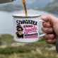 Kubek Emaliowany Dla Szwagierki Prezent Dla Kobiety: Szwagierka Z Humorem Kubek Emaliowany Dla Szwagierki Prezent Dla Kobiety: Szwagierka Z Humorem