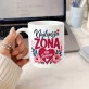 Kubek Z Nadrukiem Dla Żony Prezent Na Rocznicę Ślubu Dla Kobiety: Najlepsza Żona Serce Kubek Z Nadrukiem Dla Żony Prezent Na Rocznicę Ślubu Dla Kobiety: Najlepsza Żona Serce