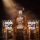 Zestaw Do Whisky Dla Gracza Komputerowego Prezent Dla Mężczyzny: Wieczór Gracza