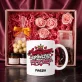 Różowy Zestaw Prezentowy z Kubkiem Dla Narzeczonej Na Dzień Dziewczyny Dla Kobiety: Autoryzowana Sprawczyni