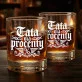 Szklanka Do Whisky Dla Taty Prezent Na Dzień Ojca Dla Mężczyzny: Tata Ma Procenty Szklanka Do Whisky Dla Taty Prezent Na Dzień Ojca Dla Mężczyzny: Tata Ma Procenty