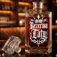 Karafka Do Whisky z Grawerem Dla Taty Prezent Na Dzień Ojca: Rezerwa Taty Karafka Do Whisky z Grawerem Dla Taty Prezent Na Dzień Ojca: Rezerwa Taty