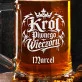 Kufel Personalizowany z Grawerem Dla Niego Na Święta Prezent: Gangsta Piwosz Kufel Personalizowany z Grawerem Dla Niego Na Święta Prezent: Gangsta Piwosz