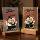 Druk Na Szkle Na Dzień Babci I Dziadka Przedszkole Prezent Dla Pary: Najlepsi Dziadkowie Retro
