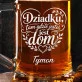Kufel Personalizowany z Grawerem Dla Dziadka Na Święta Prezent: Dom Pełen Ciepła