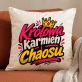 Poduszka Dekoracyjna Dla Mamy Po Porodzie Prezent Na Dzień Mamy Dla Kobiety: Królowa Karmień I Chaosu