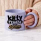 Kubek Z Okrągłym Uchem Dla Kociary Prezent Dla Kobiety: Kocia Władza Kubek Z Okrągłym Uchem Dla Kociary Prezent Dla Kobiety: Kocia Władza