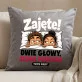 Poduszka Dekoracyjna Dla Pary Prezent Dla Pary: Zajęte! Dwie Głowy, Poduszka Dekoracyjna Dla Pary Prezent Dla Pary: Zajęte! Dwie Głowy,