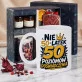 Zestaw Prezenowy Z Kubkiem Na 50 Na 50 Urodziny: Król Doświadczenia Zestaw Prezenowy Z Kubkiem Na 50 Na 50 Urodziny: Król Doświadczenia