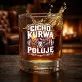 Szklanka Do Whisky Dla Myśliwego Prezent Dla Mężczyzny: Cicho, Kurwa, Poluję