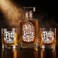Zestaw Do Whisky Dla Grzybiarza Prezent Dla Mężczyzny: Leśny Koneser Zestaw Do Whisky Dla Grzybiarza Prezent Dla Mężczyzny: Leśny Koneser