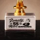 Statuetka Z Grawerem Na 55 Rocznicę Ślubu Prezent Na Walentynki Dla Mężczyzny: Żonaty Od 55 Lat.