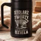 Kubek Termiczny Z Grawerem Dla Stolarza Prezent Dla Mężczyzny: Stolarz Z Pasją