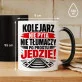 Kubek Z Nadrukiem Dla Kolejarza Prezent Dla Mężczyzny: Zdecydowany Kolejarz Kubek Z Nadrukiem Dla Kolejarza Prezent Dla Mężczyzny: Zdecydowany Kolejarz