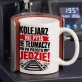 Kubek Z Nadrukiem Dla Kolejarza Prezent Dla Mężczyzny: Zdecydowany Kolejarz Kubek Z Nadrukiem Dla Kolejarza Prezent Dla Mężczyzny: Zdecydowany Kolejarz