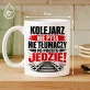 Kubek Z Nadrukiem Dla Kolejarza Prezent Dla Mężczyzny: Zdecydowany Kolejarz Kubek Z Nadrukiem Dla Kolejarza Prezent Dla Mężczyzny: Zdecydowany Kolejarz
