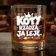 Szklanka Do Whisky Dla Kociary Prezent Dla Kobiety: Koty Rządzą, Ja Leję. Szklanka Do Whisky Dla Kociary Prezent Dla Kobiety: Koty Rządzą, Ja Leję.