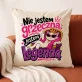 Poduszka Dekoracyjna Na Urodziny Prezent Dla Kobiety: Bezczelna Legenda Poduszka Dekoracyjna Na Urodziny Prezent Dla Kobiety: Bezczelna Legenda
