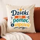 Poduszka Dekoracyjna Dla Kolegi Z Pracy Prezent Dla Mężczyzny: Wdzięczność Zespołowa