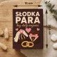 Czekoladki Dla Nowożeńców Prezent Na Ślub : Słodka Para Czekoladki Dla Nowożeńców Prezent Na Ślub : Słodka Para