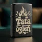 Zapalniczka Z Grawerem Na Dzień Ojca Prezent Dla Taty Mężczyzny: Ogień Taty