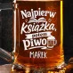 Kufel Personalizowany z Grawerem Dla Mola Książkowego Prezent Dla Mężczyzny: Czytelniczy Relaks