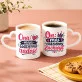 Zestaw Kubków Dla Pary Prezent Dla Pary: Radość I Zachwyt Zestaw Kubków Dla Pary Prezent Dla Pary: Radość I Zachwyt