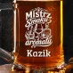 Kufel Personalizowany z Grawerem Dla Konesera Alkoholu Prezent Dla Mężczyzny: Duma Degustatora Kufel Personalizowany z Grawerem Dla Konesera Alkoholu Prezent Dla Mężczyzny: Duma Degustatora