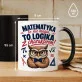 Kubek Z Nadrukiem Dla Nauczyciela Matematyki Prezent Dla Mężczyzny: Matematyka Z Charakterem Kubek Z Nadrukiem Dla Nauczyciela Matematyki Prezent Dla Mężczyzny: Matematyka Z Charakterem