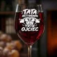 Kieliszek Do Wina Na Pępkowe Prezent Dla Mężczyzny: Tata Aktywował Tryb Ojciec