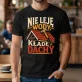 Koszulka Męska Dla Dekarza Prezent Dla Mężczyzny: Kładę Dachy