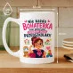 Kubek Z Nadrukiem Na Zakończenie Przedszkola Prezent Dla Kobiety: Bohaterka Kubek Z Nadrukiem Na Zakończenie Przedszkola Prezent Dla Kobiety: Bohaterka