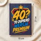 Notatnik A5 Na 40 Prezent Na 40 Urodziny Dla Mężczyzny: Wersja Premium Notatnik A5 Na 40 Prezent Na 40 Urodziny Dla Mężczyzny: Wersja Premium