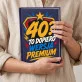 Notatnik A5 Na 40 Prezent Na 40 Urodziny Dla Mężczyzny: Wersja Premium Notatnik A5 Na 40 Prezent Na 40 Urodziny Dla Mężczyzny: Wersja Premium