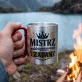 Kubek Metalowy z Karabińczykiem Dla Kolegi Z Pracy Prezent Dla Mężczyzny: Suchy Humor Biurowy Kubek Metalowy z Karabińczykiem Dla Kolegi Z Pracy Prezent Dla Mężczyzny: Suchy Humor Biurowy