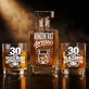 Zestaw Do Whisky Na 30 Urodziny Prezent Dla Mężczyzny: Koncentrat Dorosłości Zestaw Do Whisky Na 30 Urodziny Prezent Dla Mężczyzny: Koncentrat Dorosłości
