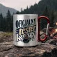 Kubek Metalowy z Karabińczykiem Dla Niego Prezent Na Walentynki Dla Mężczyzny: Retro Tester Kawy Kubek Metalowy z Karabińczykiem Dla Niego Prezent Na Walentynki Dla Mężczyzny: Retro Tester Kawy