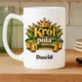 Kubek Personalizowany Dla Rolnika Prezent Dla Mężczyzny: Król Pola I Plonów Kubek Personalizowany Dla Rolnika Prezent Dla Mężczyzny: Król Pola I Plonów