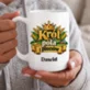 Kubek Personalizowany Dla Rolnika Prezent Dla Mężczyzny: Król Pola I Plonów Kubek Personalizowany Dla Rolnika Prezent Dla Mężczyzny: Król Pola I Plonów