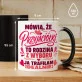 Kubek Z Nadrukiem Dla Najlepszej Przyjaciółki Prezent Dla Kobiety: Rodzina Z Wyboru Kubek Z Nadrukiem Dla Najlepszej Przyjaciółki Prezent Dla Kobiety: Rodzina Z Wyboru