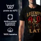Koszulka Męska Na 40 Urodziny Prezent Dla Mężczyzny: Legendy Mają 40 Lat