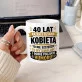 Kubek Z Nadrukiem Na 40 Lecie Ślubu Prezent Dla Mężczyzny: 40 Lat Wytrwałości Kubek Z Nadrukiem Na 40 Lecie Ślubu Prezent Dla Mężczyzny: 40 Lat Wytrwałości