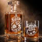 Zestaw Do Whisky Dla Marynarza Prezent Dla Mężczyzny: Kapitański Duch Zestaw Do Whisky Dla Marynarza Prezent Dla Mężczyzny: Kapitański Duch