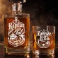 Zestaw Do Whisky Dla Marynarza Prezent Dla Mężczyzny: Kapitański Duch Zestaw Do Whisky Dla Marynarza Prezent Dla Mężczyzny: Kapitański Duch