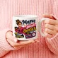 Kubek Z Okrągłym Uchem Dla Matki Prezent Na Dzień Mamy Dla Kobiety: Humorystyczna Mama Z Kawą Kubek Z Okrągłym Uchem Dla Matki Prezent Na Dzień Mamy Dla Kobiety: Humorystyczna Mama Z Kawą