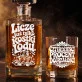 Zestaw Do Whisky Na 40 Prezent Na 40 Urodziny Dla Mężczyzny: Liczę Już Tylko Kostki Lodu. Zestaw Do Whisky Na 40 Prezent Na 40 Urodziny Dla Mężczyzny: Liczę Już Tylko Kostki Lodu.