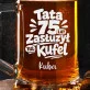 Kufel Personalizowany z Grawerem Dla Taty Na 75 Urodziny Prezent: Mistrz Nalewania Kufel Personalizowany z Grawerem Dla Taty Na 75 Urodziny Prezent: Mistrz Nalewania