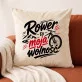 Poduszka Dekoracyjna Dla Rowerzysty Prezent Dla Mężczyzny: Rowerowy Manifest