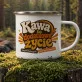 Kubek Emaliowany Dla Gracza Prezent Dla Mężczyzny: Retro Gracz