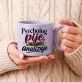 Kubek Z Okrągłym Uchem Dla Psychologa Prezent Dla Mężczyzny: Kawa I Analiza